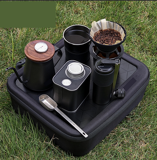 Black Knight Outdoor Hand Drip Coffee Maker 6-Piece Premium Set